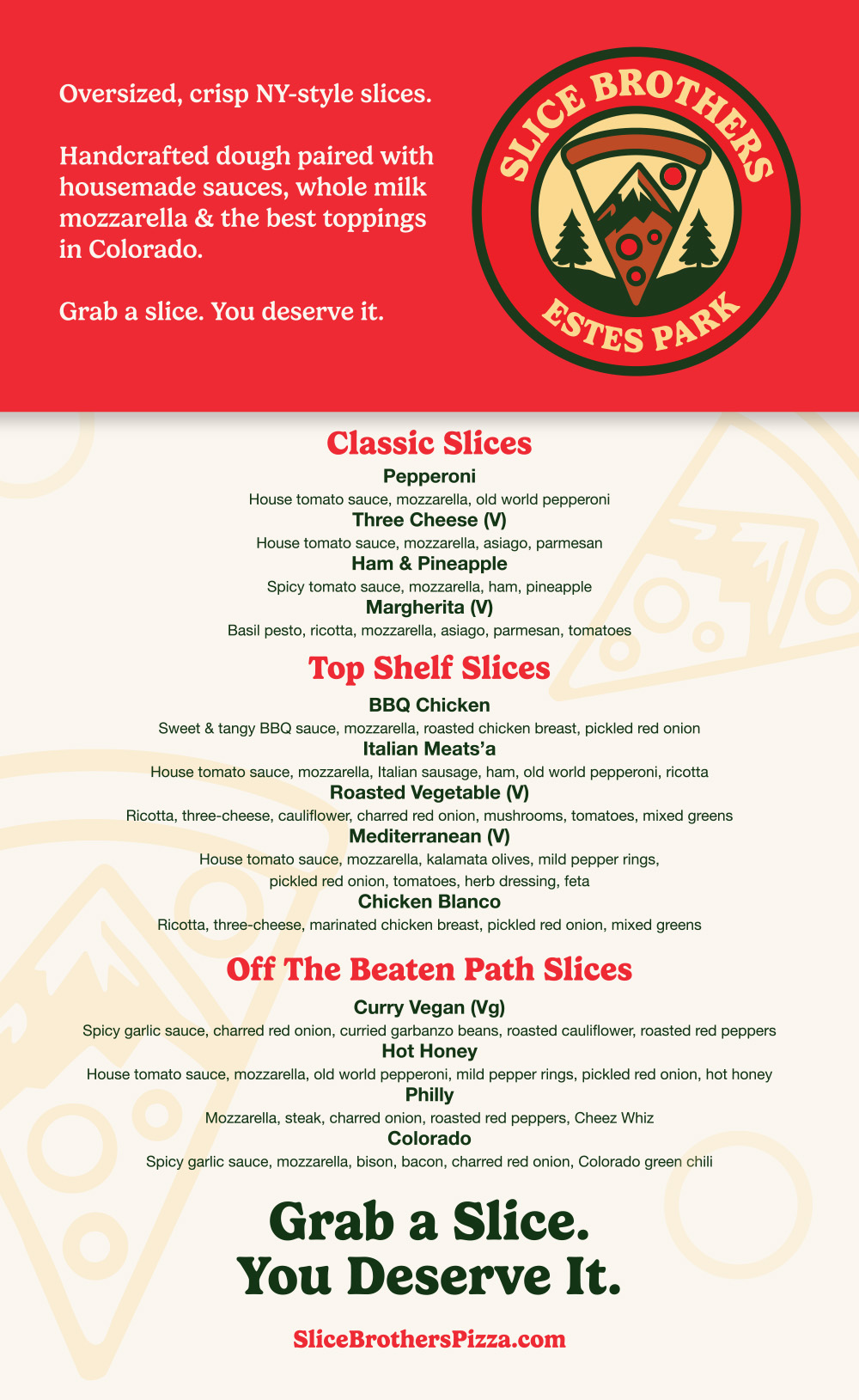 Pizza in Estes Park